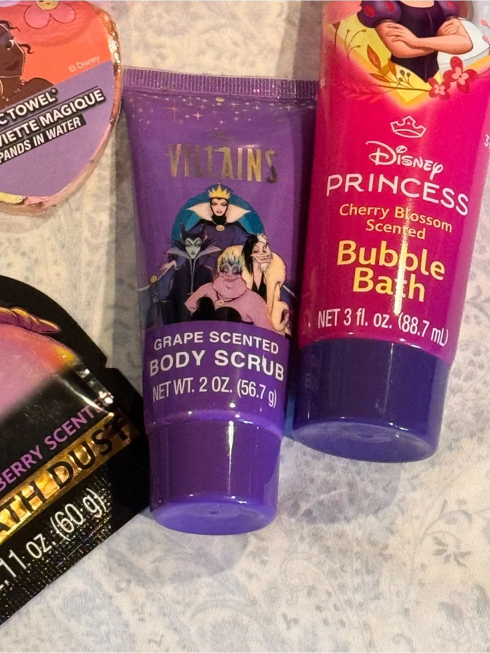 Disney Villains & Princesses Bath Set